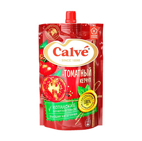 Кетчуп Calve Томатный д/п 350г
