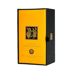 Чай Пуэр с хризантемой  100 г сорт Цзюй Хау Пу Эр То Ча