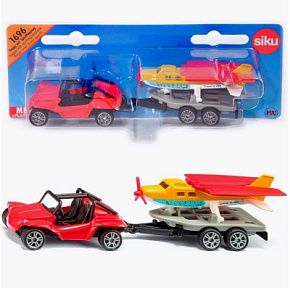 Игрушка Багги со споортивным самолетом 1696