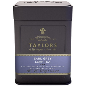 Чай Taylors of Harrogate Эрл Грей черный с ароматом бергамота 125г